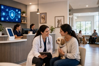 The Biggest Cybersecurity Risks Facing Veterinary Clinics, and the Layered Safeguards That Keep Care Running