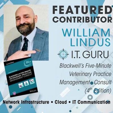 William Lindus Featured in New Veterinary Practice Management Book